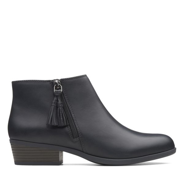 Clarks Womens Addiy Terri Ankle Boots Black | UK-2956708